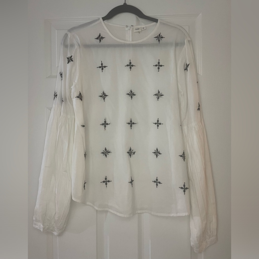 GAP Blouse with Gem Detailing